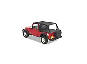 Bestop Bikini SAFARI Version, Black Diamond (04-06 Wrangler TJ Unlimited) - Bestop 52544-35
