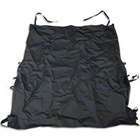 Bestop Header Safari Bikini Top, Black (07-09 Wrangler JK 2 Door) - Bestop 52585-35