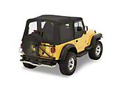 Bestop Oversize Tire Carrier (87-06 Wrangler YJ & TJ) - Bestop 61960-01