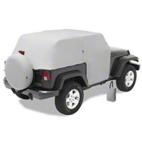 Bestop Trail Cover, Gray (04-06 Wrangler TJ Unlimited) - Bestop 81038-09