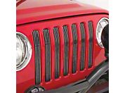 Smittybilt Billet Aluminum Grille Inserts (97-06 Wrangler TJ) - Smittybilt 869000