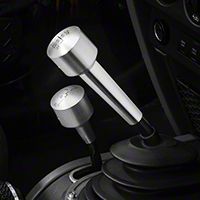 Rugged Ridge Silver Shifter Knob, Manual (07-10 Wrangler JK) - Omix-ADA 11421.02