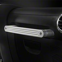 Rugged Ridge Silver Passenger Grab Bar Handle (07-10 Wrangler JK) - Omix-ADA 11421.1