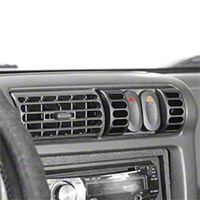 Rugged Ridge Black AC Vent Switch Pod Kit (97-06 Wrangler TJ) - Rugged Ridge 17235.8