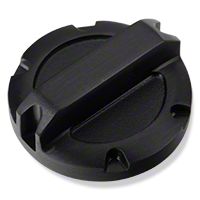 Rugged Ridge Brake Master Cylinder Cap, Black Billet Aluminum (07-11 Wrangler JK) - Rugged Ridge 11431.02