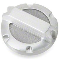 Rugged Ridge Brushed Billet Aluminum Brake Master Cylinder Cap (07-11 Wrangler JK) - Omix-ADA 11430.02