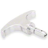 Rugged Ridge Brushed Billet Aluminum Oil Dipstick Handle (07-11 Wrangler JK) - Omix-ADA 11430.07
