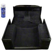 Omix-ADA Carpet Kit, Deluxe Black (87-95 Wrangler YJ w/ Adhesive) - Omix-ADA 13695.01