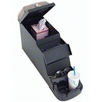 Smittybilt Security Stereo Floor Console, Charcoal Denim (87-95 Wrangler YJ) - Smittybilt 31811