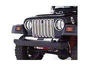 Smittybilt Chrome Billet Aluminum Grille Inserts (97-06 Wrangler TJ) - Smittybilt 75511
