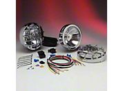 KC Hilites 2 SlimLite Lights, 100W, Driving, Chrome, 6 in. Round (Universal Application) - KC Hilites 123