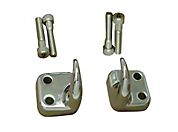 Omix-ADA Chrome Front Tow Hook - Pair (97-06 Wrangler TJ) - Omix-ADA 11303.01