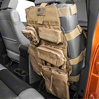 Smittybilt G.E.A.R. Front Seat Cover, Coyote Tan (87-10 Wrangler YJ, TJ & JK) - Smittybilt 5661024