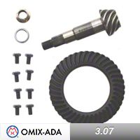 Omix-ADA Dana 35 Ring & Pinion Kit 3.07 Ratio (87-06 Wrangler YJ, TJ) - Omix-ADA 16514.01