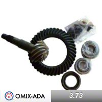 Omix-ADA Dana 35 Ring & Pinion Kit 3.73 Ratio,Includes Bearings, Cups, Shims, Seals & Hardware (94-04 Wrangler YJ & TJ) - Omix-ADA 16514.04