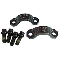 Dana Spicer Dana 35 Strap & Bolt Kit f/ Strap & Bolt Style Yoke (87-02 Wrangler YJ & TJ) - Dana Spicer 3240553K