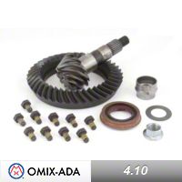 Omix-ADA Dana 44 Front Ring & Pinion Gear Set 4.10 w/ Trulok (07-13 Wrangler JK) - Omix-ADA 16513.5
