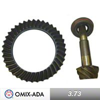 Omix-ADA Dana 44 Ring & Pinion Kit 3.73 Ratio for Flanged Axle Shafts (97-06 Wrangler TJ) - Omix-ADA 16513.62