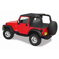 Bestop Duster Deck Cover w/ Hardtop Removed (03-06 Wrangler TJ) - Bestop 90022-35