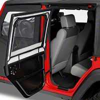 Bestop Element Rear Upper Doors (07-13 Wrangler JK 4 Door) - Bestop 51806-35