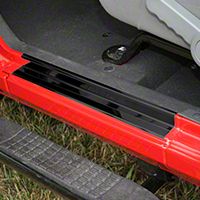 Rugged Ridge Entry Guard Pair, BLACK (07-13 Wrangler JK 2 Door) - Rugged Ridge 11216.1