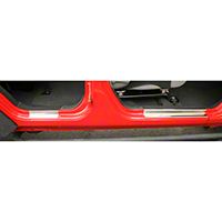 Omix-ADA Entry Guard, 3M Tape - Pair, Stainless Steel (07-10 Wrangler JK 4 Door) - Omix-ADA 11119.05