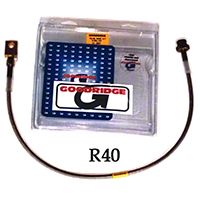 Goodridge Extended Braided Stainless Steel Rear Brake Lines (97-13 Wrangler TJ & JK) - Goodridge R48
