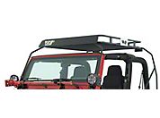 Warrior Products Extended Front Air Dam For Racks w/ Light Bars For Safari Roof & Sport (Universal Application) - Warrior Products 863