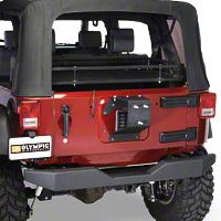 Olympic 4x4 Extended Heavy Duty Tire Mount (07-13 Wrangler JK) - Olympic 4x4 708-174