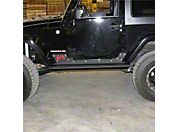 Fab Fours 3/16 Formed Steel Rock Sliders (07-08 Wrangler JK) - Fab Fours JK07-G1350-B