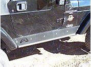 Fab Fours Rock Sliders (97-06 Wrangler TJ) - Fab Fours TJ97-G1051-B
