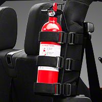 Rugged Ridge Black Sport Bar Fire Extinguisher Holder (Universal Application) - Omix-ADA 13305.21