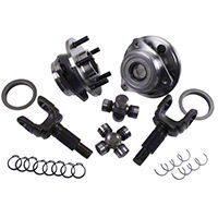 Alloy USA Front Axle Grande 30 Spline Outer/Unit Bearing Upgrade Kit (87-95 Wrangler YJ, 97-06 Wrangler TJ) - Alloy USA 12168