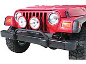 Olympic 4x4 Bumper Mounted Auxiliary Light Bar (97-06 Wrangler TJ) - Olympic 4x4 180-121