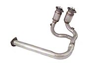 Omix-ADA Front Exhaust Head Pipe w/ Catalytic Converters (01-03 Wrangler TJ) - Omix-ADA 17613.22