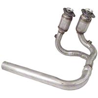 Omix-ADA Front Exhaust Head Pipe w/ Catalytic Converters (04-06 Wrangler TJ Unlimited) - Omix-ADA 17613.23