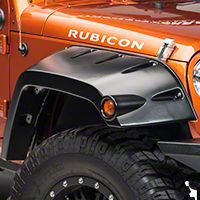 Bushwacker Front Pocket Flare Kit (07-13 Wrangler JK 4 Door) - Bushwacker 10045-02