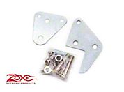 Zone Offroad Front Track Bar Relocation w/ 4-6 In. Lift (07-13 Wrangler JK) - Zone Offroad Products J5550