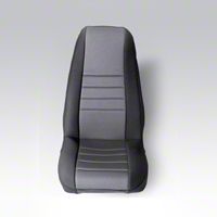 Rugged Ridge Neoprene Front Seat Covers Pair - Gray/Black (97-02 Wrangler TJ) - Rugged Ridge 13210.09