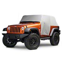 Rugged Ridge Gray Vinyl Water Resistant Cab Cover (07-13 Wrangler JK 2 Door) - Rugged Ridge 13317.09