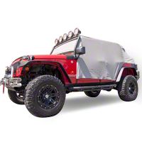 Rugged Ridge Gray Vinyl Water Resistant Cab Cover (07-13 Wrangler JK 4 Door) - Rugged Ridge 13318.09