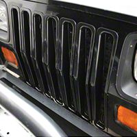 Rugged Ridge Grille Insert Kit Black Plastic (87-95 Wrangler YJ) - Rugged Ridge 11306.04