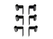 Warrior Products Half Door window bracket, factory uppers only (87-96 Wrangler YJ) - Warrior Products 1525