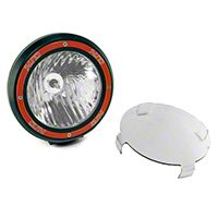 Rugged Ridge HID Offroad Fog Light, Black, 7 in. Round w/Composite Housing (Universal Application) - Rugged Ridge 15205.03