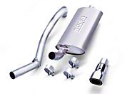 Borla Performance Industries High-Quality Austenitic Stainless Steel Exhaust System (97-99 Wrangler TJ w/2.5L or 4.0L) - Borla 14728
