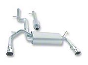 Borla Performance Industries High-Quality Austenitic Stainless Steel Exhaust System w/ Split rear exit (07-11 Wrangler JK, 4 Door) - Borla 140218