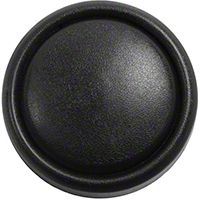 Omix-ADA Horn Button Cap on Steering Wheel -  Black (87-96 Wrangler YJ) - Omix-ADA 18033.01