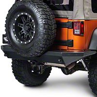 Teraflex RockGuard Outback Rear Bumper (07-13 Wrangler JK) - Teraflex 4654100