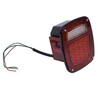 Omix-ADA Led Tail Light Assembly LH (87-95 Wrangler YJ, 97-06 Wrangler TJ) - Omix-ADA 12403.83