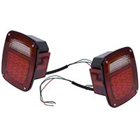 Omix-ADA Led Tail Light Set (87-06 Wrangler YJ & TJ) - Omix-ADA 12403.85